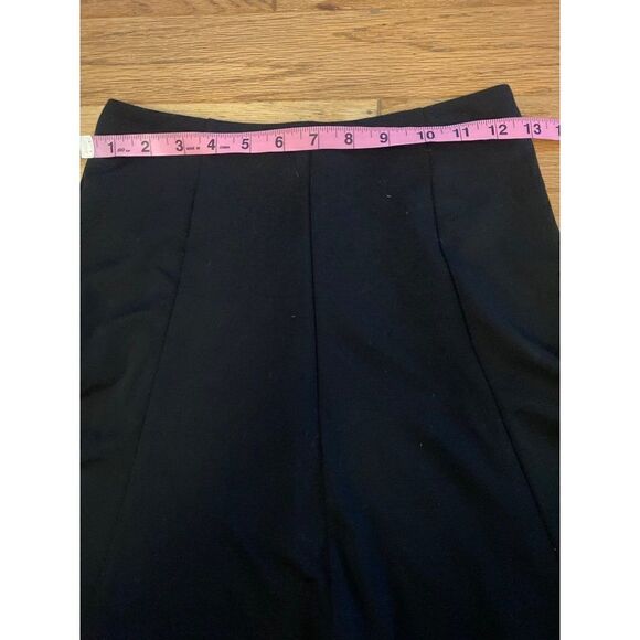 Banana Republic, women's black mid-rise skater skirt size 25/0P - Picture 8 of 9